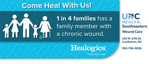 Wound - 1 in 4 chronic wound infographic