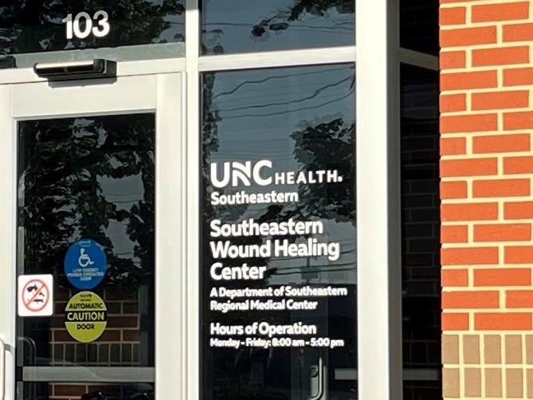 Wound Healing Building door