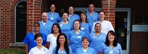 group photo of new nurses